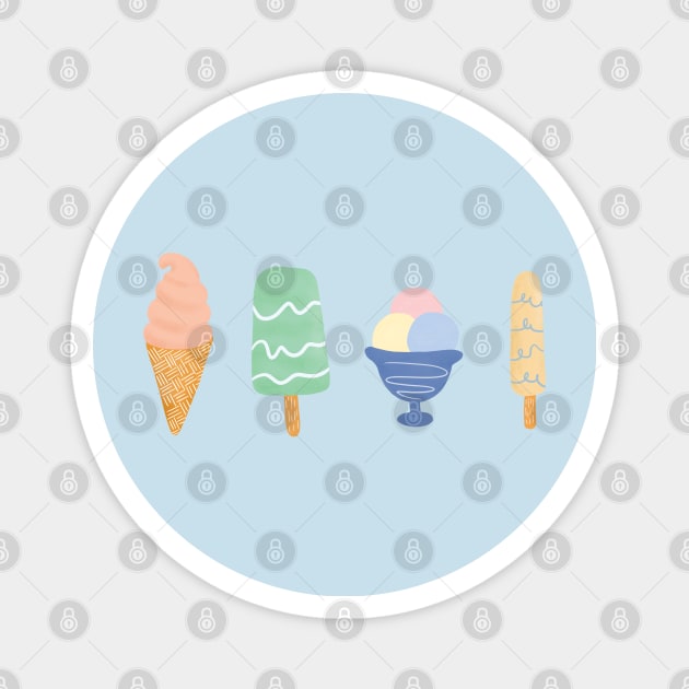 Ice Cream Joy Magnet by awesomesaucebysandy